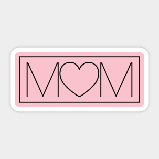 Mom love Sticker